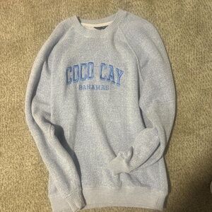 cococay Bahamas crewneck